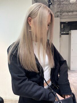 ペレ アネックス 大阪梅田茶屋町店(PELE ANNEX) くびれヘア/アプリコットオレンジ/夏のヘアアレンジ/梅田