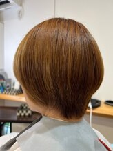【メテオカラー】50代のお客様の仕上がり