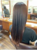 富山美容室/富山美容室D-R/暖色カラー/髪質改善/艶髪/暗髪