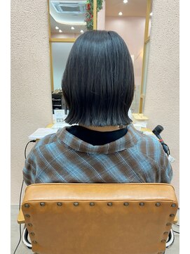 トリコ 柏(tricot) ブルーブラック×外はね