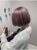 ブリーチ × アッシュピンク