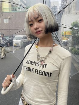 アンドピース and peaceの写真/他人と差をつけるデザイン！パーマをよりオシャレに魅せるカラーは～AND PEACEだからこその技術◎