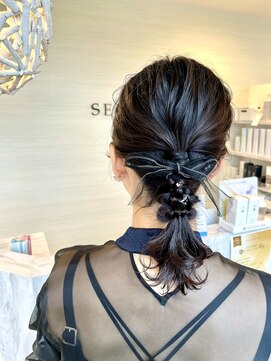 ヘアーデザイン シーベル(HAIR DESIGN SEA BELLE) 結婚式お呼ばれヘアアレンジ