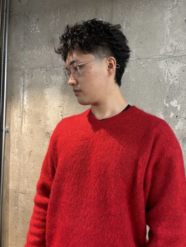 マレットヘア/スパイキーショート/fade/baber