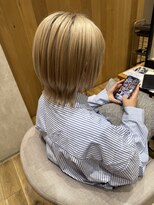 フィゼル あべのルシアス店(Aujua fizelle) ショートウルフ