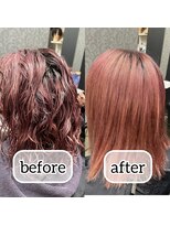 エノア 柏(ENORE) 髪質改善縮毛矯正|乾かすだけ艶髪