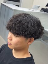 プルーブトウキョウ 渋谷(PROVE TOKYO) メンズマッシュ 波巻きスパイラルパーマ