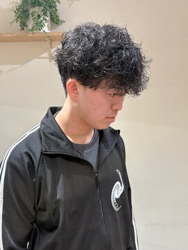 ゼスト 中野店(ZEST) 【ZEST中野/イチカ】刈り上げありマッシュ×スパイラルパーマ