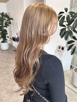 ビスポーク(BESPOKE)&nbsp;艶髪ミルクティーベージュヘルシー韓国ヘア
