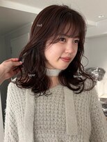 ナンバー ソポ 札幌/ジャム 札幌(N° sopo/JAM)&nbsp;レッドブラウン × レイヤーカット◎