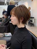 トト 船橋店(toto.)&nbsp;前髪顔周りカットピンクベージュアンブレラカラーイメチェン船橋