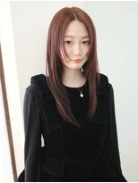 ミル(milu)&nbsp;【リオン】レイヤーカット/顔まわりレイヤー/ピンク/河原町