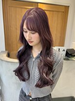 テトラ バイ ネオリーブ 横浜西口店(tetra by neolive)&nbsp;ピンクラベンダー　ハイトーン　ケアブリーチ　ロング　横浜★