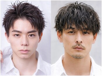 アイトーキョープラスシー 横浜(AI TOKYO+Sea)の写真/髪型×眉毛で第一印象を変える。放置気味の眉も、定期メンテナンスで清潔感アップ[メンズパーマ/横浜]