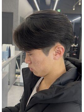 リード 豊洲店(REEED) メンズビジネスセンターパート刈り上げ