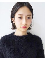 エノウ(enow)&nbsp;耳にかけても可愛い!レイヤーボブ　enow赤坂