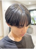 韓国マッシュ/ツーブロック/ツーブロック/カルマパーマ/ウルフ