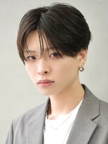 エイド 本店(aid) シースルーコンマバングショート微分け毛流れセンターパート
