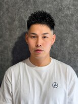 ベース(BASE)&nbsp;Cafe&Barber BASE×スパイキーフェード