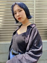 スティードアウェーク 立川北口店(Steed AWAYKE)&nbsp;layer bob / navy [AWAYKE/立川]