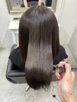 ソワンドゥブレスシエン 堀江店(soin de brace CIEN) 高濃度水素ストレートで、ドライヤーのみでうるツヤに