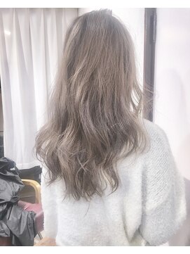 ヘアーアンドアトリエ マール(Hair&Atelier Marl) 【Marlお客様スタイル】ラベンダーアッシュのふんわりセミロング