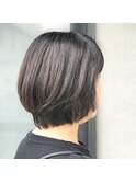 グレーカラー×ハイライト