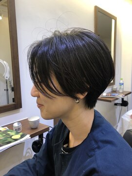 ヒュッゲ ヘアーワークス(hygge hair works) ハンサムショート
