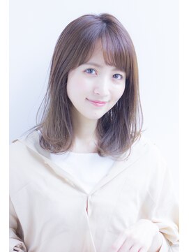 ラフ フロム ガーデン(Laf from GARDEN) 寺尾拓巳 大人かわいいシアーベージュイルミナカラーミディアム