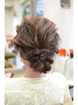 ポタム 東中野(potamu) ラフなミディアムヘアセット