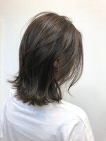 ナナナパレナ 梅田店(nanana parena)&nbsp;くびれミディアム♪オリーブアッシュのくすみカラー