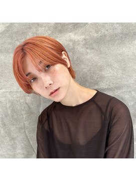 トニーアンドガイ 広尾店(TONI & GUY) オレンジ×マニッシュショート