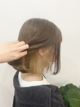 ルヴェルヘアー(Revel hair) ハニーベージュ×インナーカラー