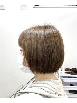 クリアリティ ヘアーサロン 京都駅前本店(clarity hair salon) ミニボブ　艶髪　@1101_hairstyle●083●
