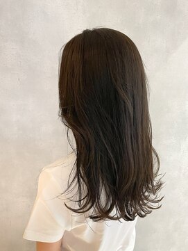 アイディール(:ideal) 20代30代40代韓国バング×ゆる巻き☆オリージュカラーで透明感UP