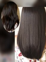 ダブルオーバイオーバーレイ 武蔵新城(w/o by Overlay)&nbsp;自然に仕上がる縮毛矯正【施術例】〔武蔵新城〕〔縮毛矯正〕