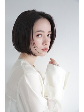 エヌ トーキョー(enu TOKYO) 軽さ抜群!骨格に合わせた似合わせカット 黒髪ボブ 学芸大学