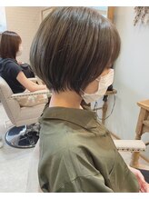 ショートのこだわりその2☆360度の角度から見ても綺麗なシルエットにこだわっています！