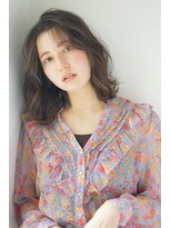 パール(PearL)&nbsp;【PearL】フラッフィーミディパーマ