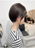 大人可愛い30代40代50ショートボブショート丸みショート