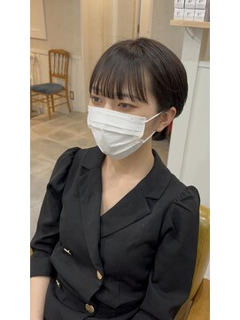 シアン 立川店(Shian) マッシュショート×耳掛け