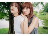 shiho限定＊カット+インナーカラー+美髪カラー+oggiotto+UFB+超音波