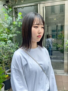 ボンド 三軒茶屋(Bond) ぷつっとボブ × ナチュラルストレート