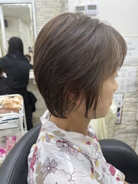 美容室 いずみ レイヤーボブ