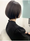 大人可愛い30代40代50ショートボブショート丸みショート