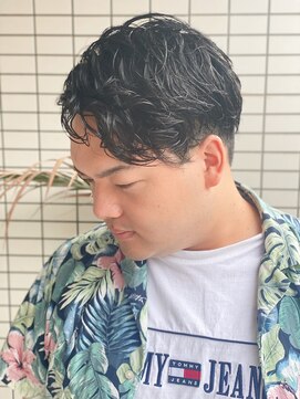 スウェル 船橋店(Swell) ハイライト/マッシュパーマ/ウルフ/波巻き/メンズ