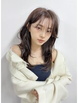 レミエ ダイカンヤマ(lemiie)&nbsp;黒髪ダークカラーのキレイめハイレイヤーカット★レイヤーロング