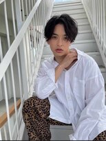 フィフスワン(fifth one)&nbsp;センターパート/スパイラルパーマ