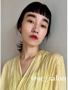 ナンシー(9c) 抜け感×黒髪