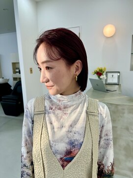 スヴニール(souvenir) ワンカラーで作れるレッドカラー♪